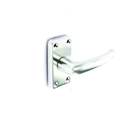 Securit S3072 Aluminium Latch Furniture Bright 100mm Pack Of 1