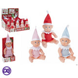 Blue Elf Baby Put On The Side or Christmas Accessory For Shelf Boy Girl