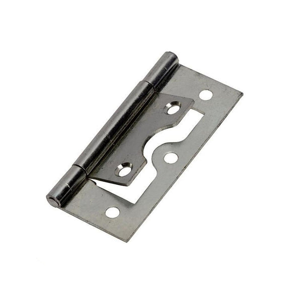 Securit Flush Hinges Zink Plated Set of 2 75mm S4408