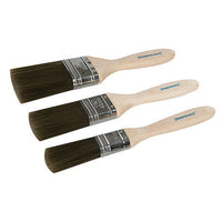 SILVERLINE PREMIUM ADVANCED SYNTHETIC PAINT BRUSH SET 3 PIECE 25, 40 & 50MM