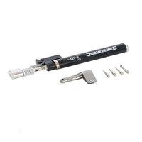 Butane Gas Soldering Iron Torch - Electronic Ignition + 4 Tips - 195mm