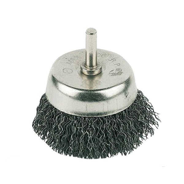 Silverline PB03 Rotary Steel Wire Cup Brush 50mm - 6mm Shank