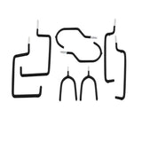 Rolson 8pc Storage Hanging Hanger Hook Set For Garden Shed Garage Bike Hooks