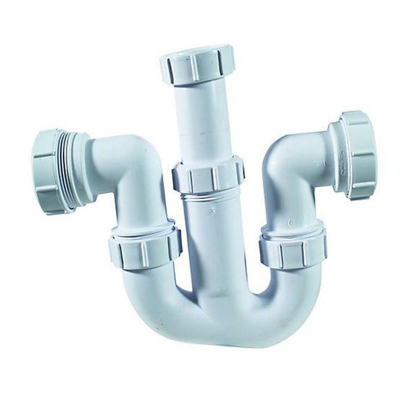 McALpine 1½" Sink Trap (TeeVent) - WM4