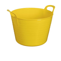 Flexi Tub 14 ltr Flexible, Strong and Lightweight. Horse, Equine, Plaster, Sand[Yellow]