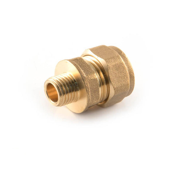 Navigator Compression Straight Adaptor - 15mm x 1/4"