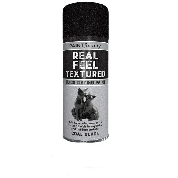 Textured Spray Paint Multi Colour / Metal Effect Decorative 400ml Tin Can