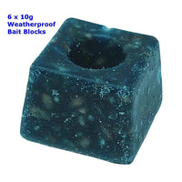 Times Up Rat &  Mouse Weatherproof Blocks 6 x 10g Bait & Kill