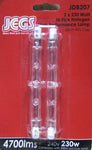 JDB207 - 2 X 230 Watt - Hi - Flux Halogen - High Performance Lamp