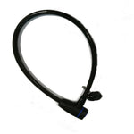 CABLE BIKE LOCK Bicycle Cycle Security Steel Core Scratch Proof PVC