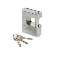 SILVERLINE 90MM CLOSE ARMOURED SHUTTER LOCK PADLOCK CONTAINER GUARANTEED NEW