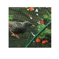 Pack of 4 Green Garden Mesh Netting 2m x 10m Green Plastic Protects Plants and Ponds