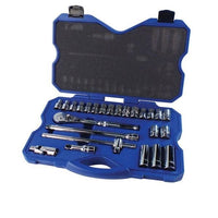 Draper Expert 25 Piece 1/2" Square Drive Metric/AF Combined Socket Set