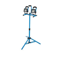 LED Tripod Site Light with 2 x 10W LED lights and Aluminium Casing
