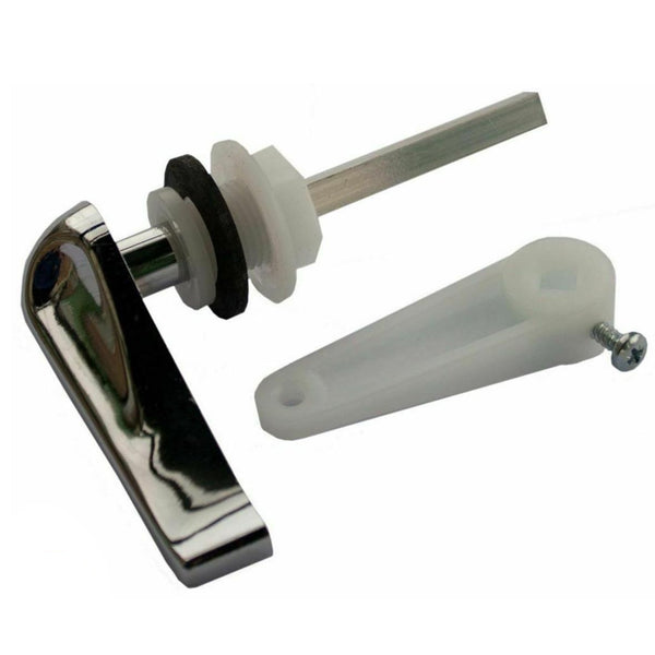 Toilet Cistern Lever Replacement WC Flush Handle Chrome Effect Oracstar
