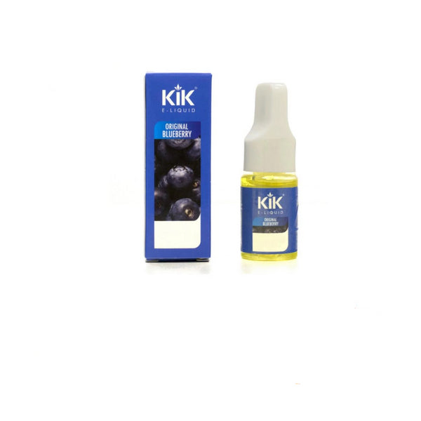KIK E-Liquid e Shisha Liquid Vape Juice in 16mg,10ml Bottles & VAPE 01 OR 02 Blueberry