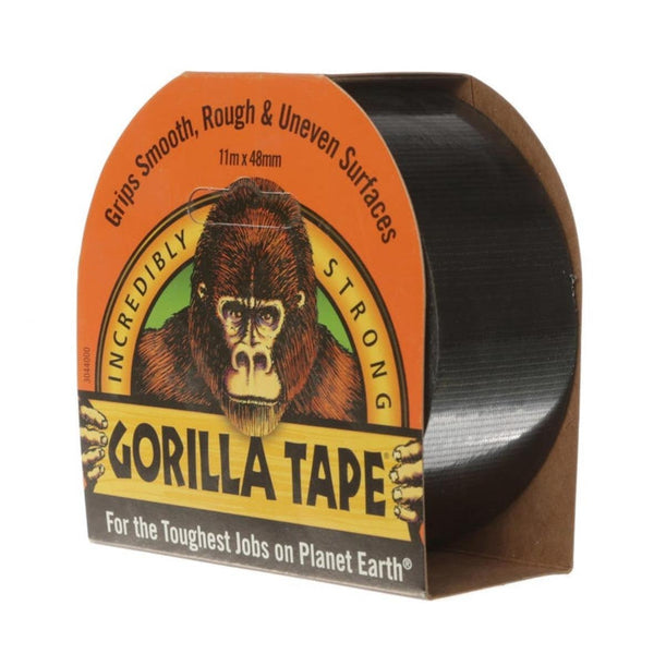 GORILLA GLUE TAPE Gorilla Tape Black 11m x 48mm