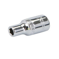 Silverline 1/4" Drive Metric Sockets, Individual Hex Socket, CR-V Nut, 5mm