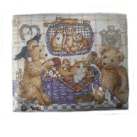 Folding Storage Box Jewellery Memory Organizer 20 X 15 X 15 cm Teddy Bears Design