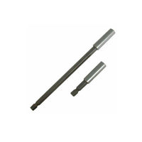 Silverline 2pc 1/4" Magnetic Screwdriver Bit Holder Set 60 & 150mm