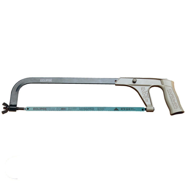Eclipse 40PG30 Hacksaw With Pistol Grip Die-Cast Handle and Solid Frame