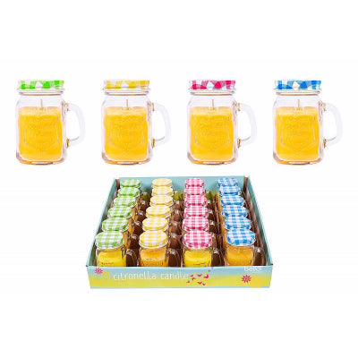 CITRONELLA JAR CANDLE