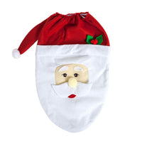 Universal Santa Toilet Seat Cover Festive Christmas Decoration