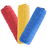 3 x Microfibre Home Kitchen Car Valeting Dusters Polishing Cleaning Cloths New