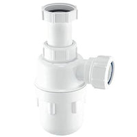 MCALPINE BOTTLE TRAP WHITE 40MM