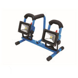 LED Tripod Site Light with 2 x 10W LED lights and Aluminium Casing
