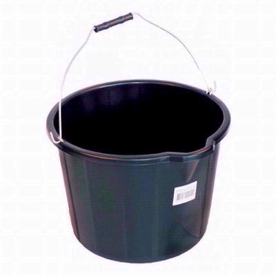 PLASTIC BUILDERS BUCKET 14L